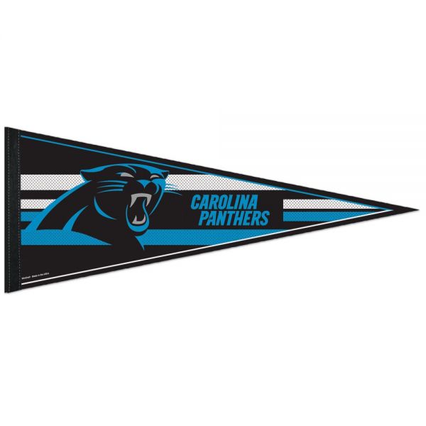 Wincraft NFL Felt Pennant 75x30cm - Carolina Panthers