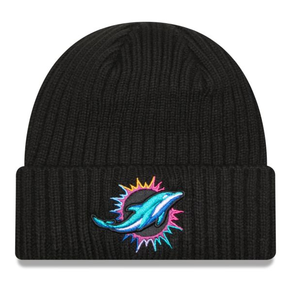 New Era Bonnet Tech Knit CRUCIAL CATCH Miami Dolphins