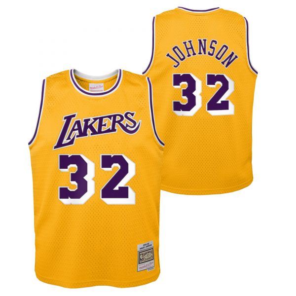 Swingman Kids Jersey Los Angeles Lakers 1984 Magic Johnson