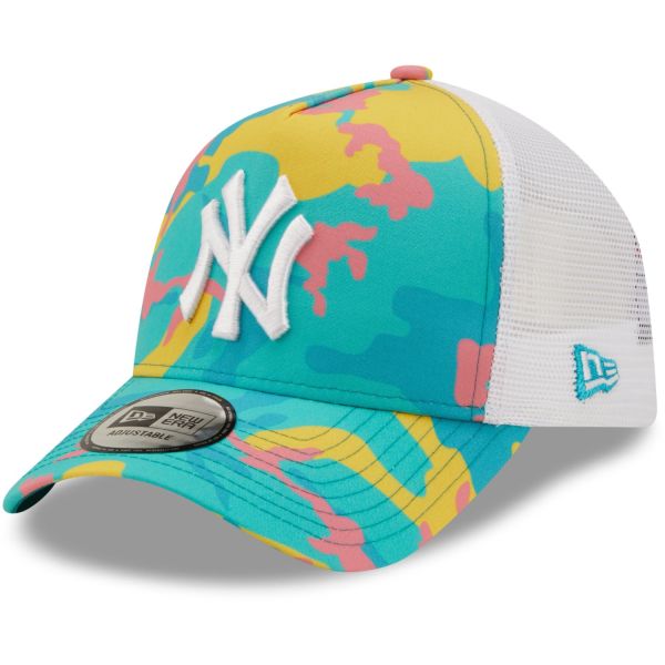 New Era A-Frame Trucker Cap - CAMO PACK New York Yankees