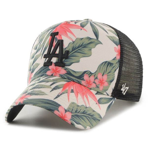 47 Brand Trucker Cap - COASTAL FLORAL Los Angeles Dodgers