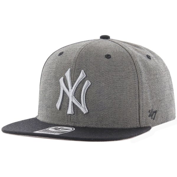 47 Brand Snapback Cap - DOUBLEMOVE NY Yankees grau heather