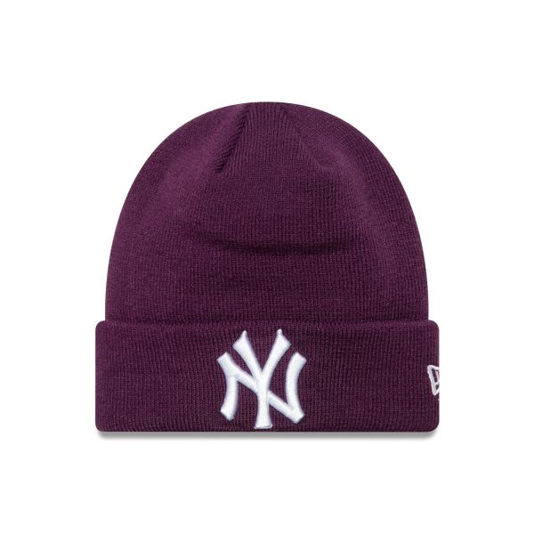 New Era Kinder Beanie Wintermütze - NY Yankees damson