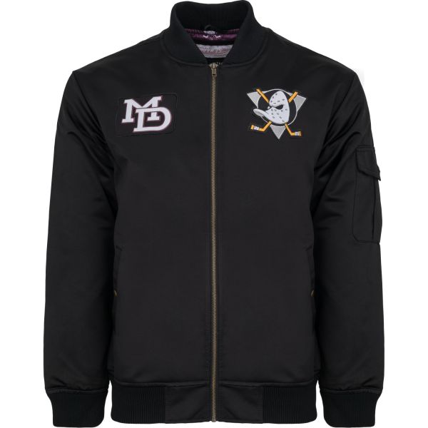 M&N Heavyweight Bomber Veste NHL Anaheim Ducks