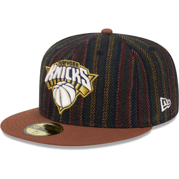 New Era 59Fifty Cap - HERRINGBONE New York Knicks