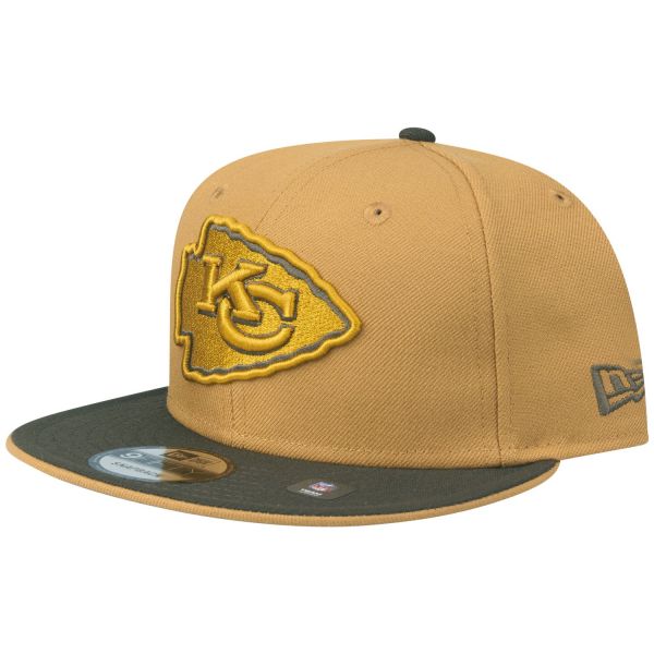 New Era Snapback Cap - Kansas City Chiefs panama tan / braun