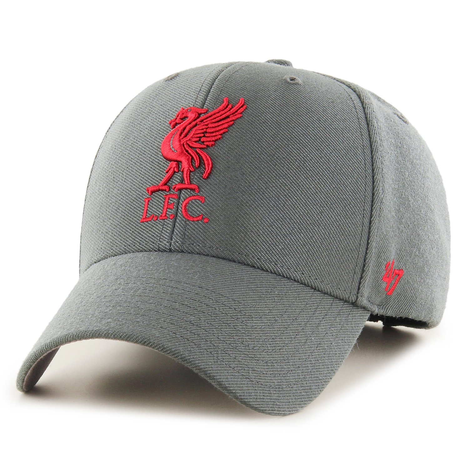 47 Brand Relaxed Fit Cap - FC Liverpool charcoal | Snapback Curved ...