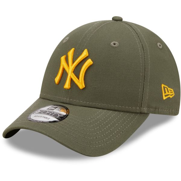 New Era 9Forty Strapback Cap - New York Yankees olive gold