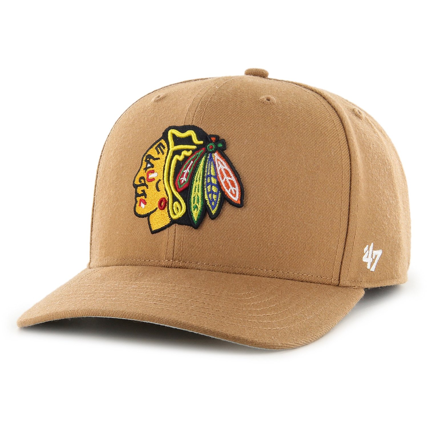 blackhawks low profile hat