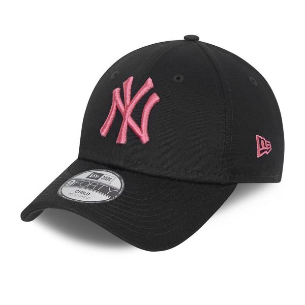 New Era 9Forty Enfants Cap - New York Yankees noir pink