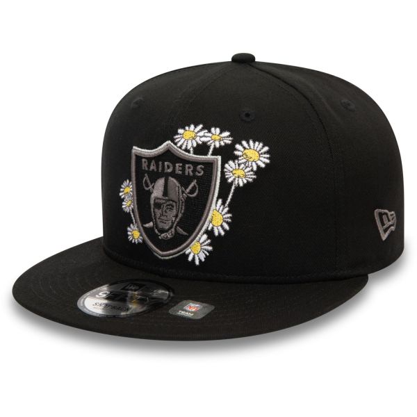 New Era 9Fifty Snapback Cap - FLOWER Las Vegas Raiders