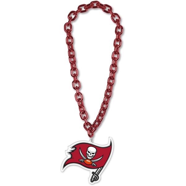 NFL Tampa Bay Buccaneers XXL 3D Fanchain Necklace