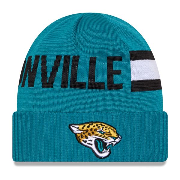 New Era NFL SIDELINE Tech Knit Beanie - Jacksonville Jaguars