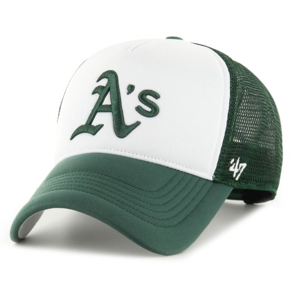 47 Brand Mesh Trucker Cap - TRI FOAM Oakland Athletics