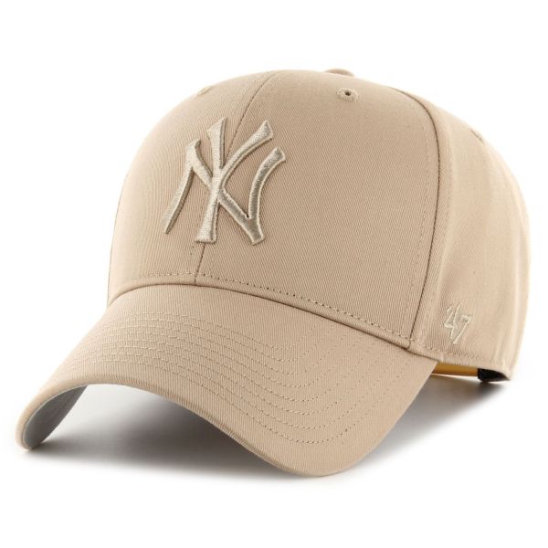 47 Brand Adjustable Cap - MLB BASIC New York Yankees khaki