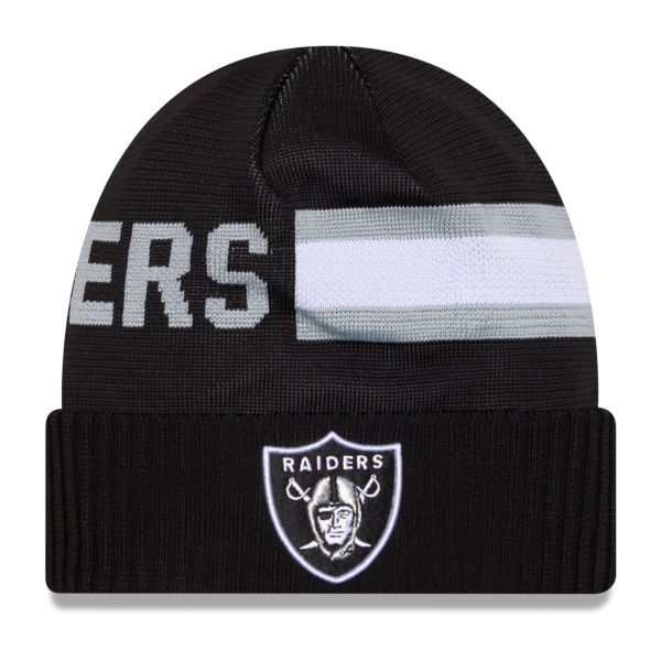 New Era NFL SIDELINE Tech Knit Mütze - Las Vegas Raiders