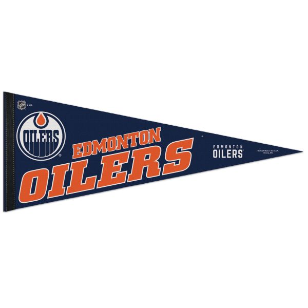 Wincraft NHL Fanion en feutre 75x30cm - Edmonton Oilers