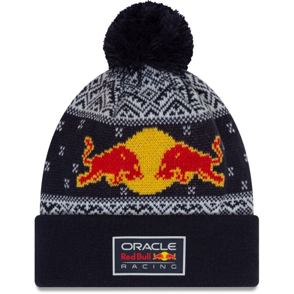 New Era Wintermütze Cuff Beanie - XMAS Red Bull Racing navy