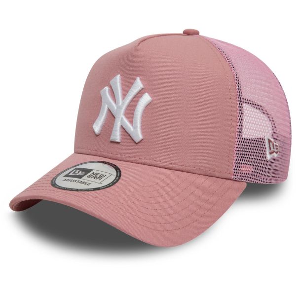 New Era A-Frame Trucker Cap - New York Yankees dark rose