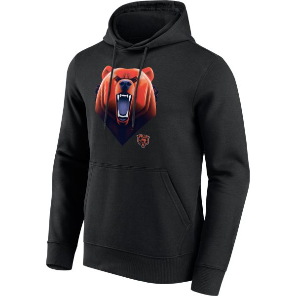 NFL Fleece Hoody - ILLUSTRATION Chicago Bears