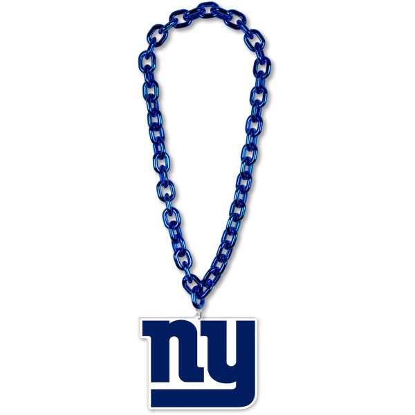 NFL New York Giants 3D XXL Fanchain Collier