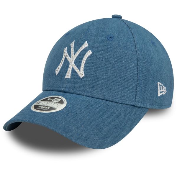 New Era 9Forty Damen Cap - DIAMANTE New York Yankees blau