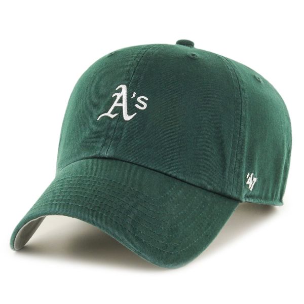 47 Brand Adjustable Cap - BASE Oakland Athletics vert