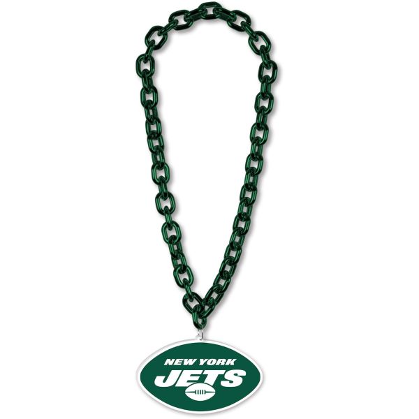 NFL New York Jets 3D XXL Fanchain Collier