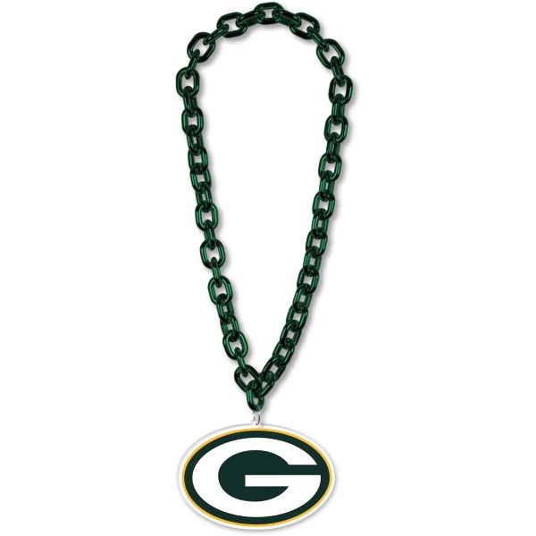 NFL Green Bay Packers 3D XXL Fanchain Collier