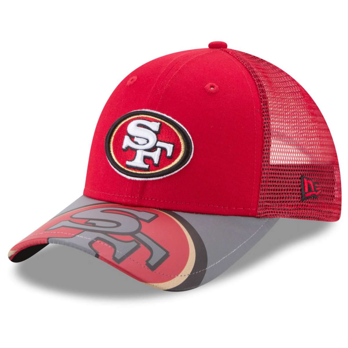 New Era Trucker Snapback Cap REFLECT San Francisco 49ers | Trucker ...