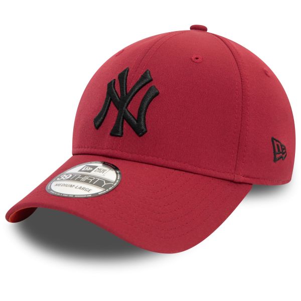 New Era 39Thirty Stretch Cap - NYLON New York Yankees rouge