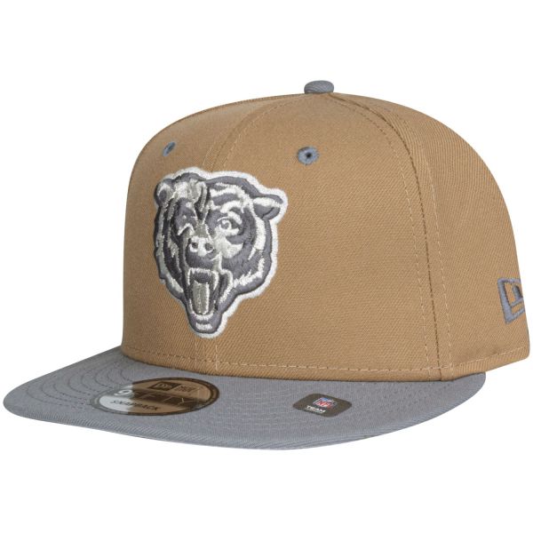 New Era 9Fifty Snapback Cap - NFL Chicago Bears khaki