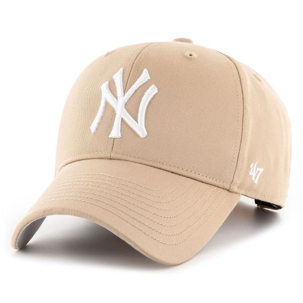 47 Brand Adjustable Cap - MLB BASIC New York Yankees khaki