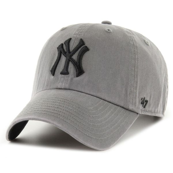 47 Brand Ballpark Cap - CLEAN UP New York Yankees dunkelgrau