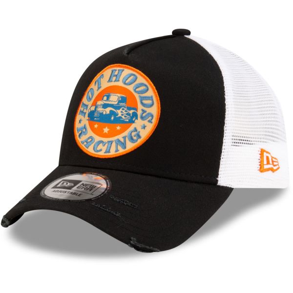 New Era Adjustable A-Frame Trucker Cap - HOT HOODS Racing