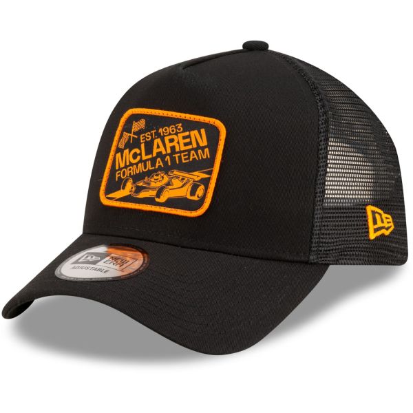 New Era A-Frame Mesh Trucker Cap - PATCH McLaren Racing