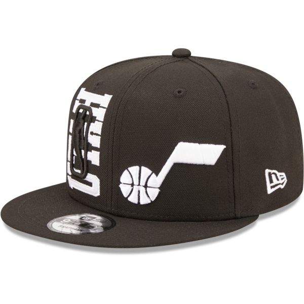 New Era Snapback Cap - NBA DRAFT 2022 BLACK Utah Jazz