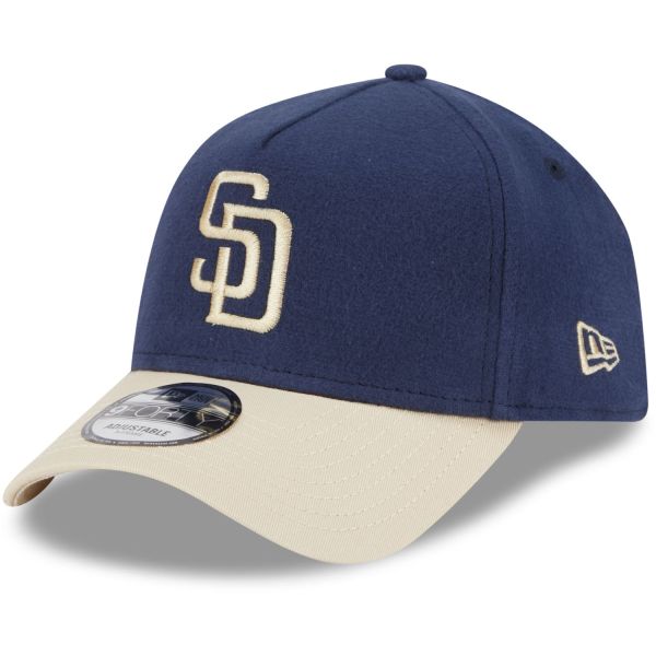 New Era A-Frame 9Forty Cap MOLESKIN San Diego Padres navy