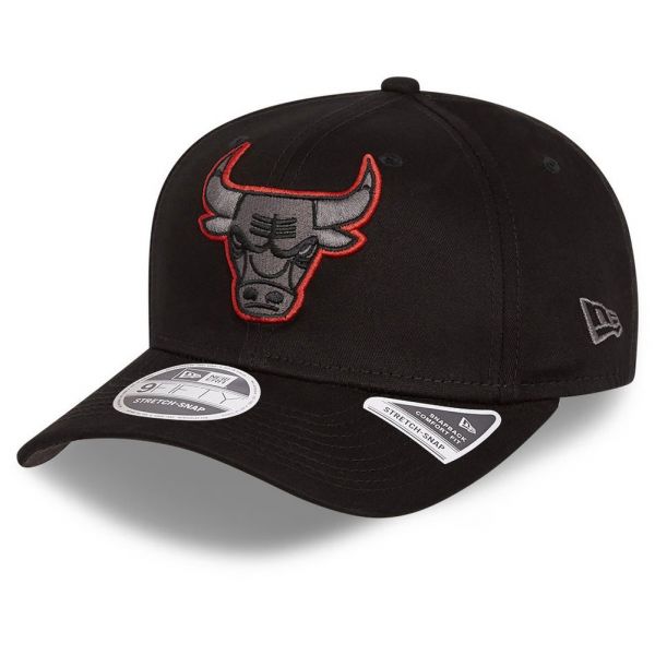 New Era 9Fifty Stretch Snapback Cap - NEON Chicago Bulls