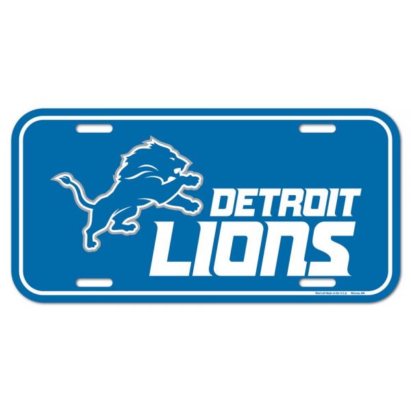 Wincraft Plaque d'immatriculation - Detroit Lions