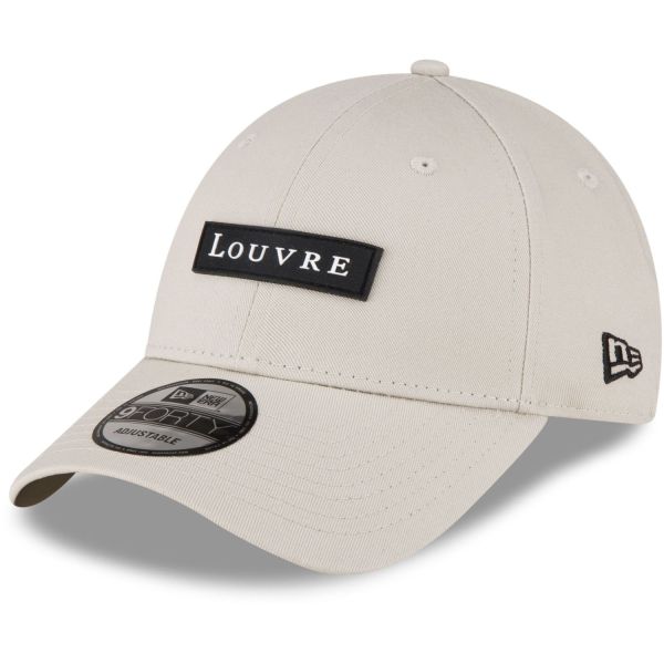 New Era 9Forty Strapback Cap - LOUVRE PATCH stone