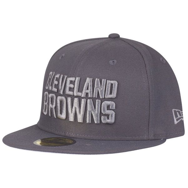 New Era 59Fifty Fitted Cap - GRAPHITE Cleveland Browns