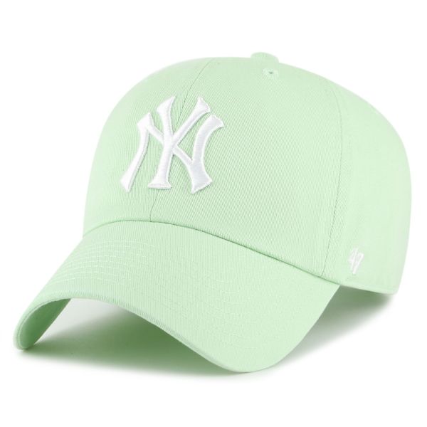 47 Brand Strapback Cap - CLEAN UP New York Yankees aloe