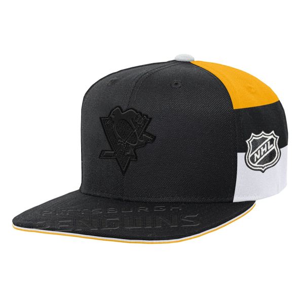 Outerstuff Kids Snapback Cap - FACE-OFF Pittsburgh Penguins