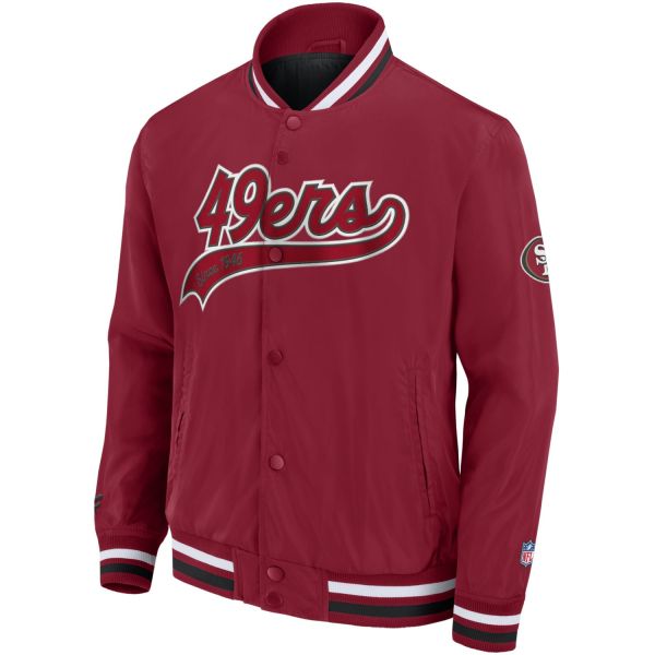 San Francisco 49ers NFL SATEEN College Jacket