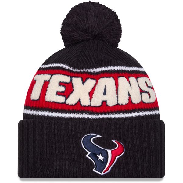 New Era NFL SIDELINE Bonnet Beanie - Houston Texans navy