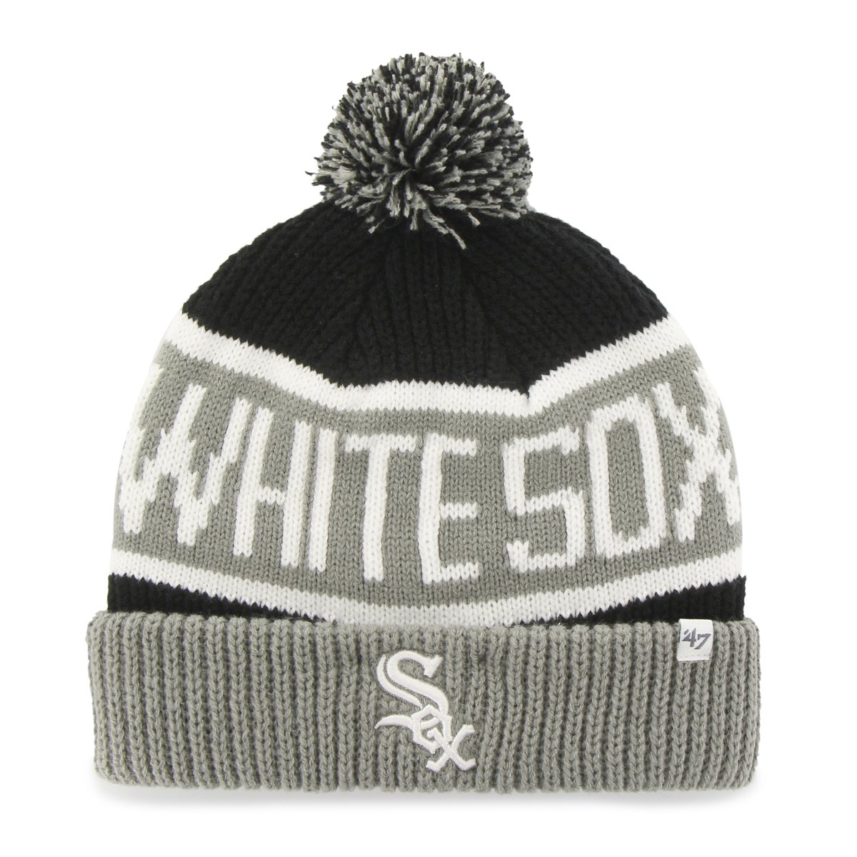 white sox knit hat