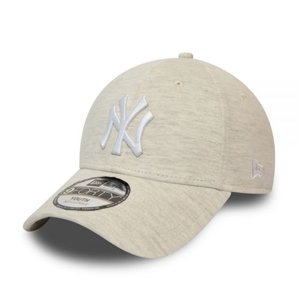 New Era 9Forty KIDS Cap - JERSEY NY Yankees stone beige