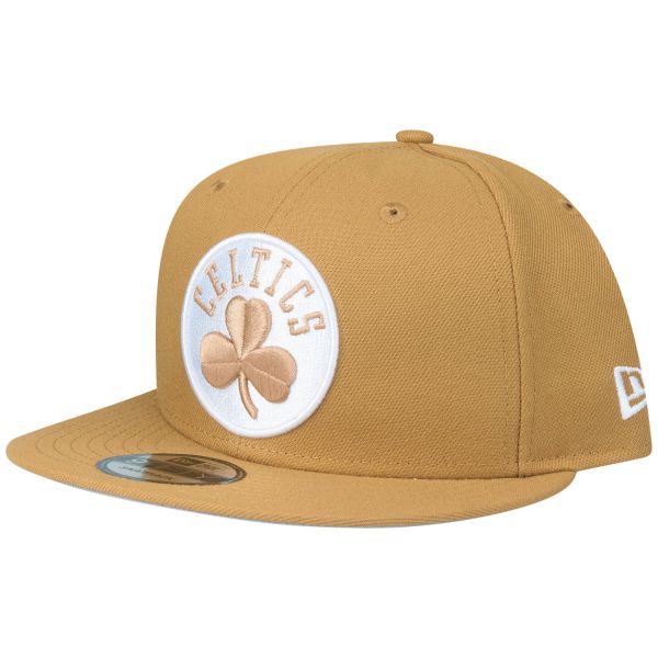 New Era 9Fifty Snapback Cap - Boston Celtics panama tan