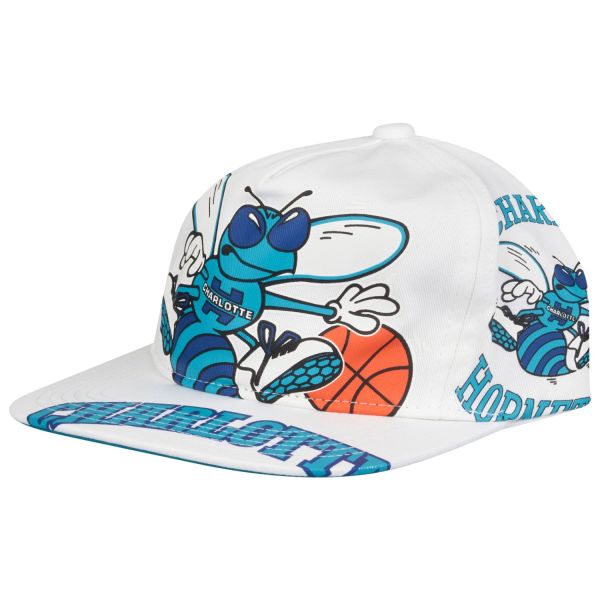 Mitchell & Ness Snapback Cap DEADSTOCK Charlotte Hornets